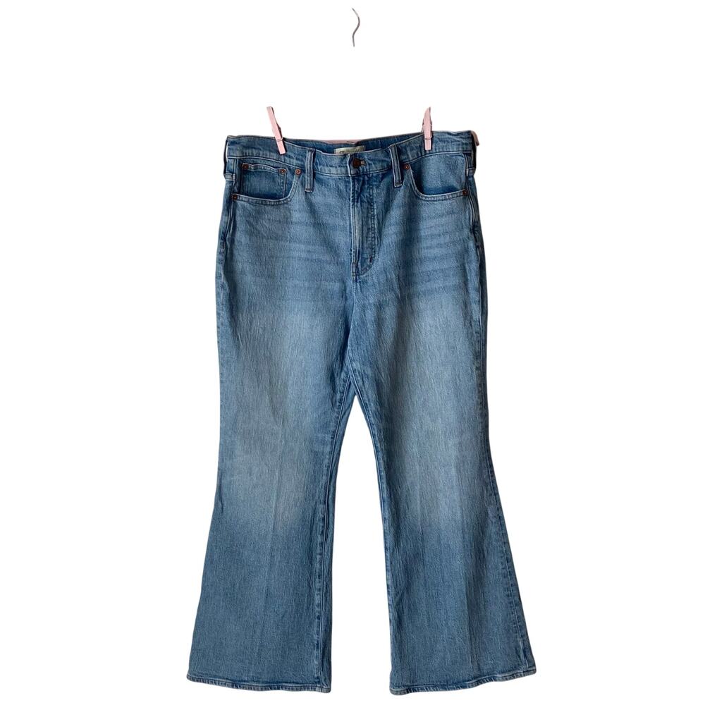 Madewell Light Blue Wide Leg Jeans